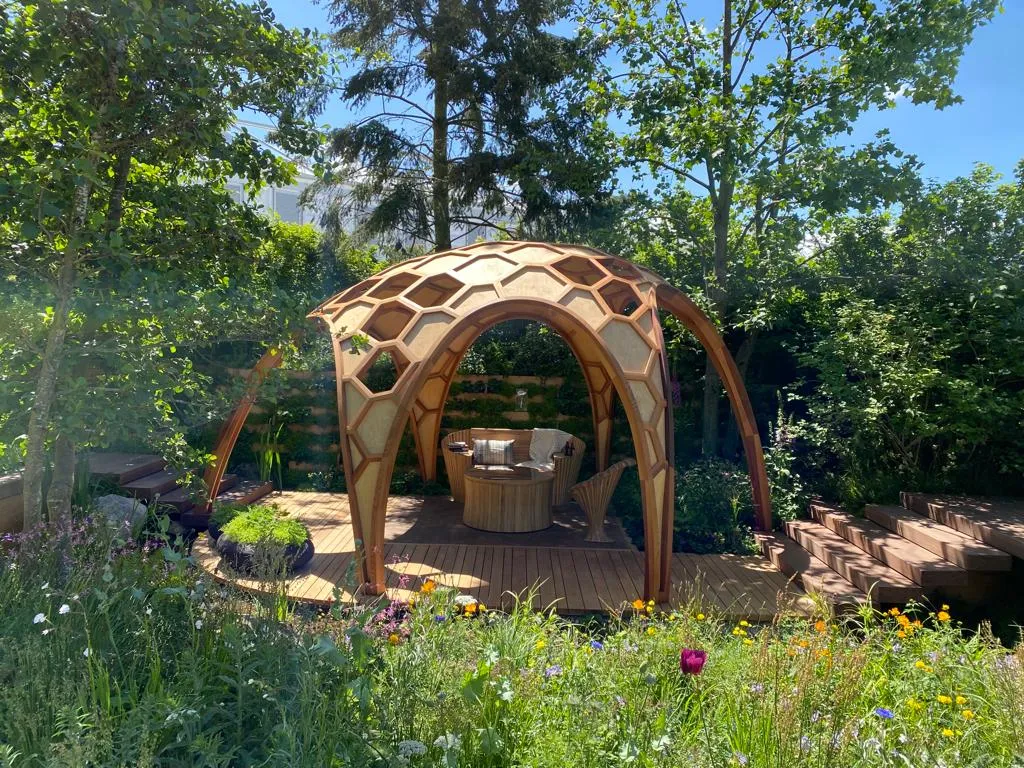 The Meta Garden: Growing the Future at RHS Chelsea Flower Show 2022 designed by Joe Perkins