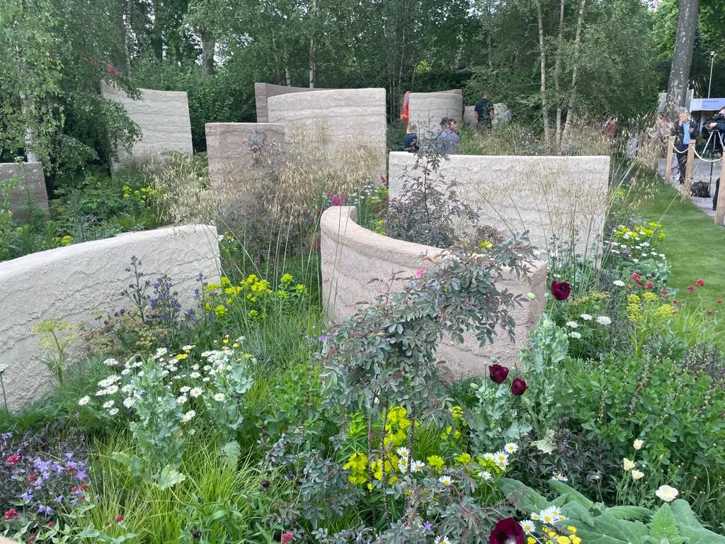 The Mind Garden at RHS Chelsea Flower Show 2022, designed by Andy Sturgeon