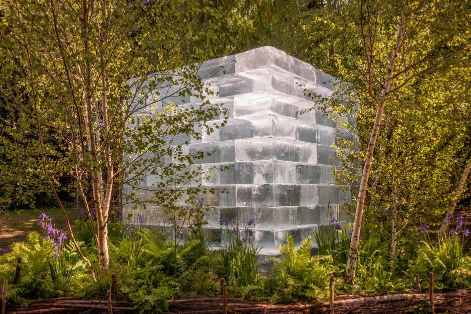 The Plantman's Ice Garden, designed by John Warland. Sponsored by The Plantman&Co at RHS Chelsea Flower Show 2022