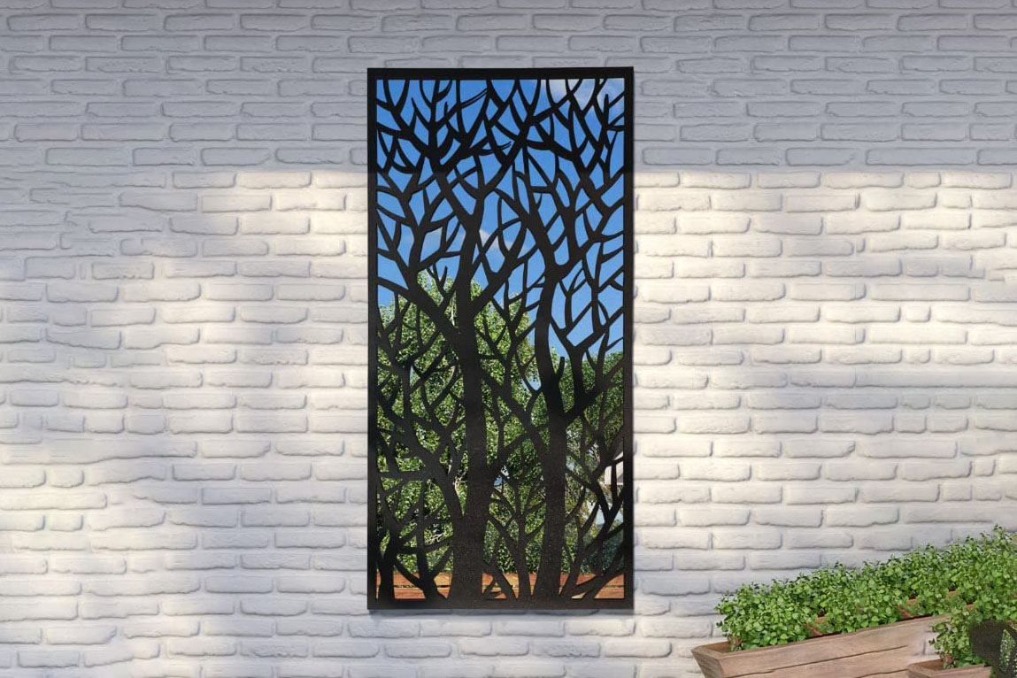 Metal Garden Screen: Decorative Garden Screens | Free Delivery