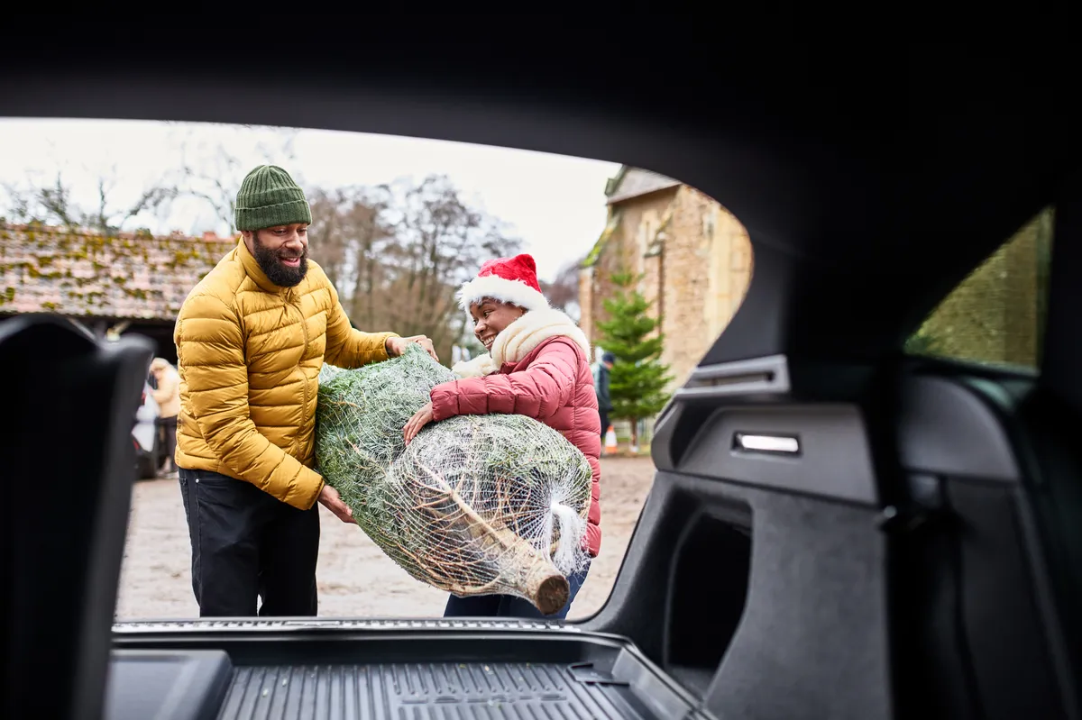 Buying a real new Christmas tree each year can be fun. © Getty/ 	10'000 Hours