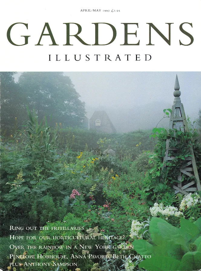 Gardens Illustrated's first ever cover