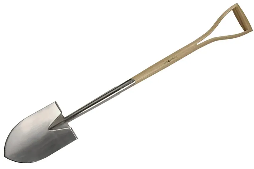 RHS Burgon and Ball ladies groundbreaker spade on a white background