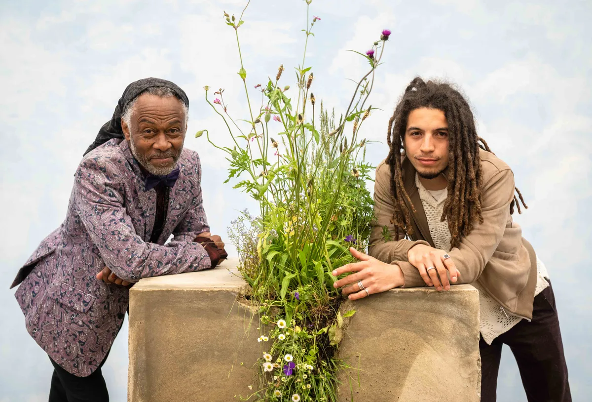 Designers Danny Clarke and Tayshan Hayden-Smith on the Grow 2 Know garden