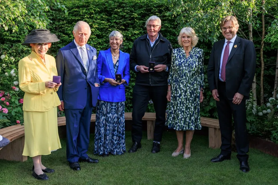 King Charles III presents The Elizabeth Medal of Honour at RHS Chelsea Flower Show 2023
