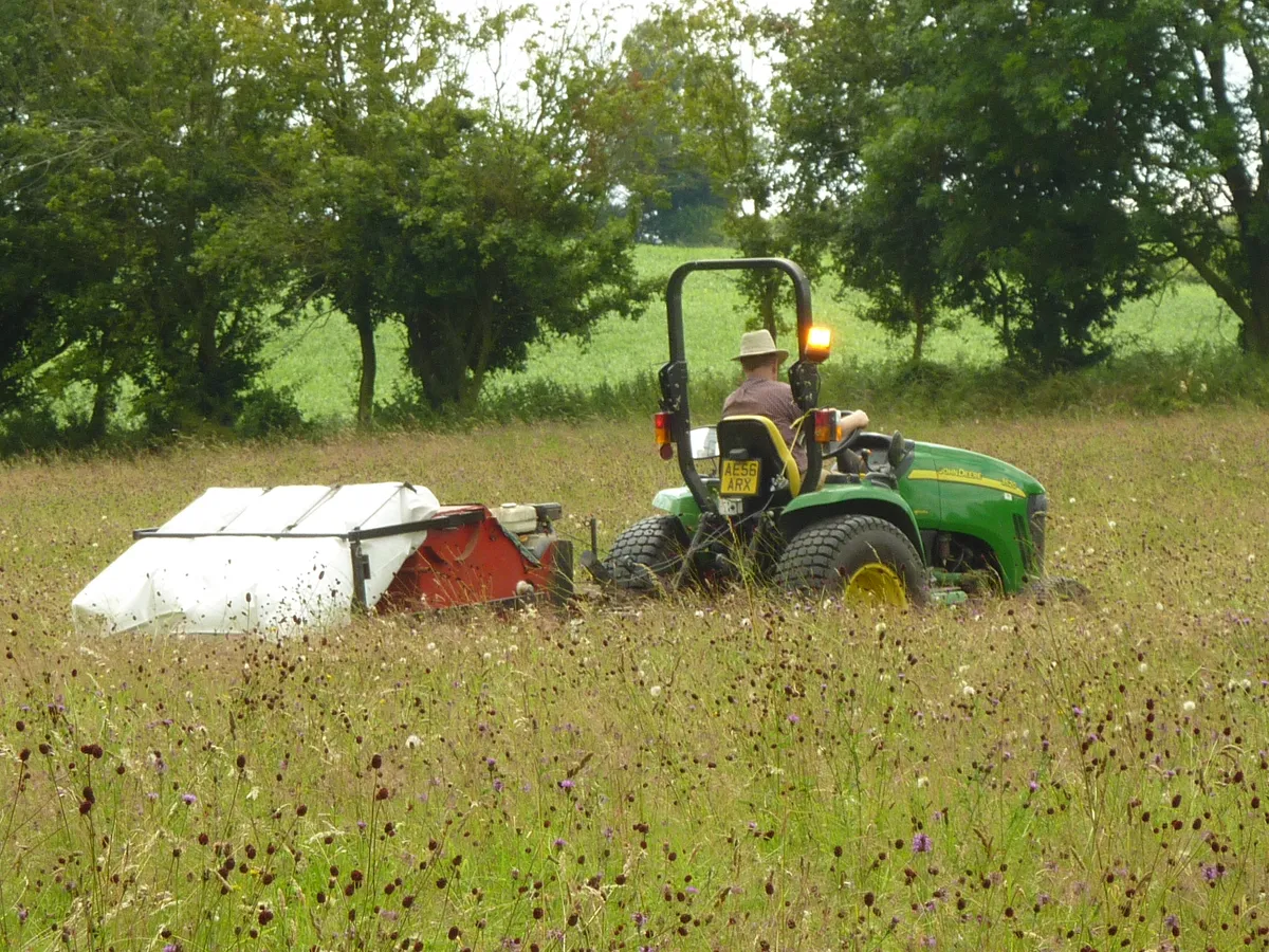 Boddington Meadow Seed Harvesting
