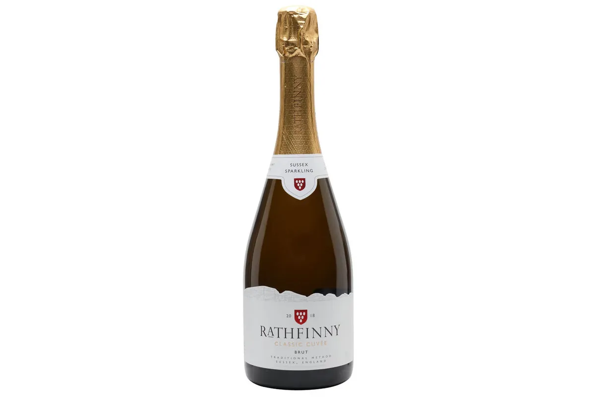 Rathfinny Estate Classic Cuvee 2018 on a white background