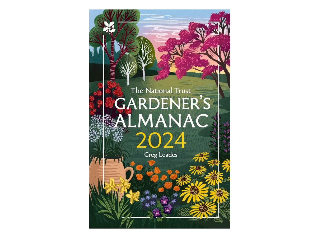 Cover of The National Trust's Gardener's Almanac by Greg Loades