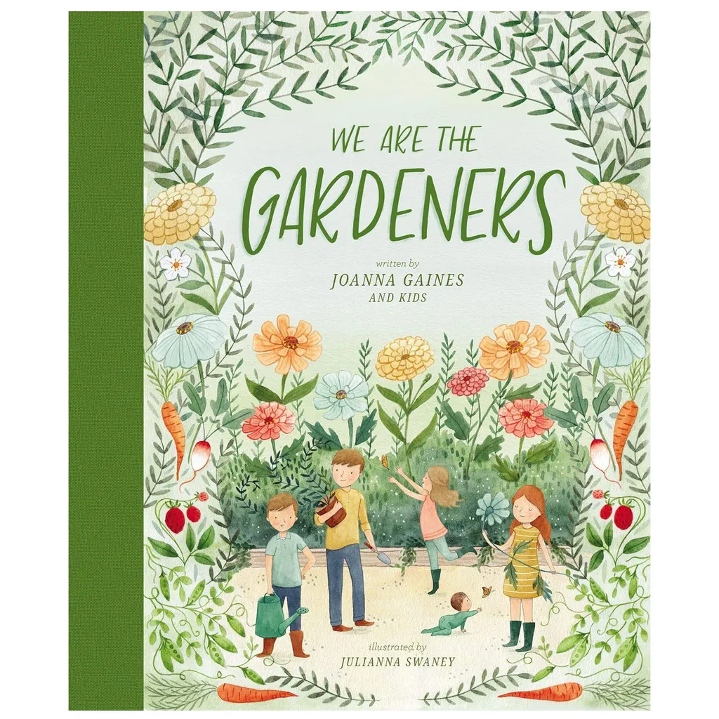 We Are The Gardeners book on a white background