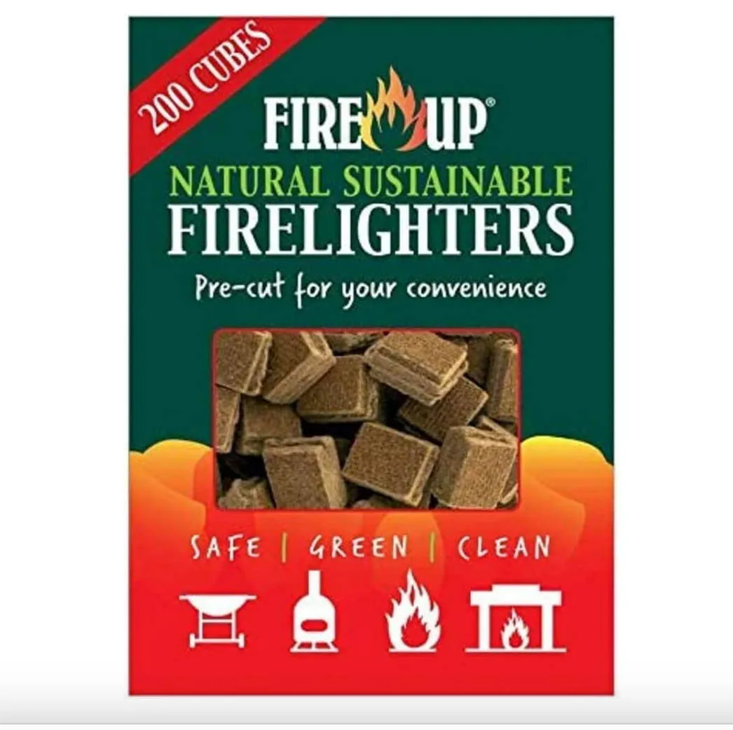 Fire Up Natural Sustainable Firelighters