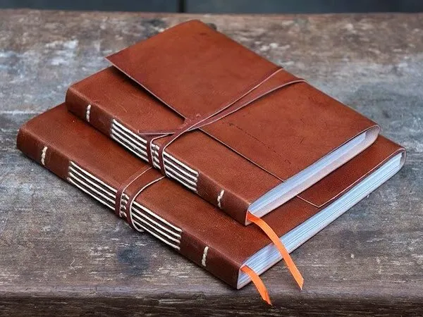 Crocus Gardener's Leather Journal