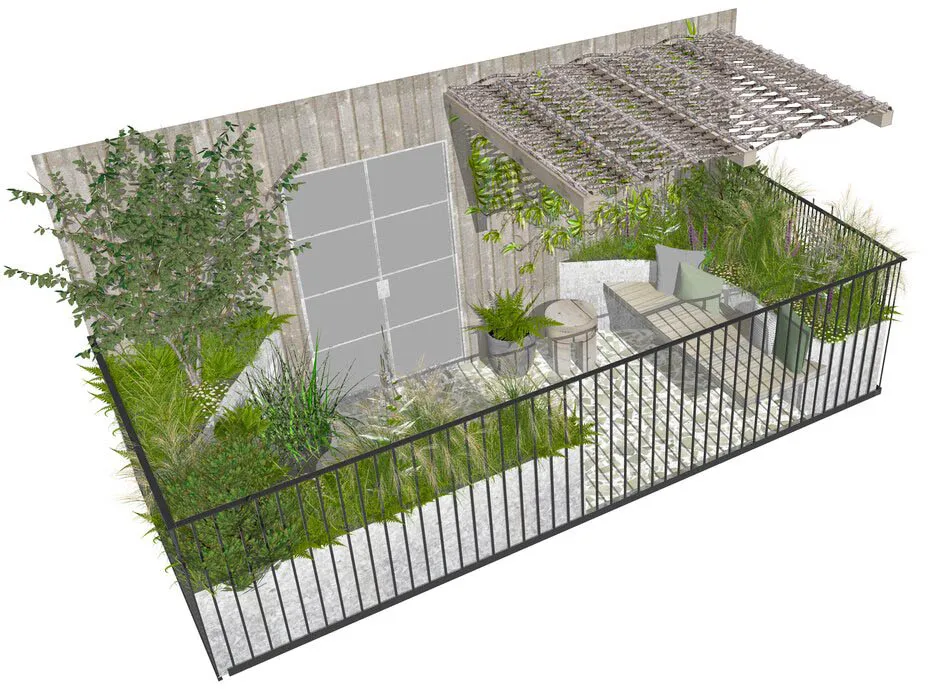 Raines Repurposed Garden, Chelsea Flower Show 2024