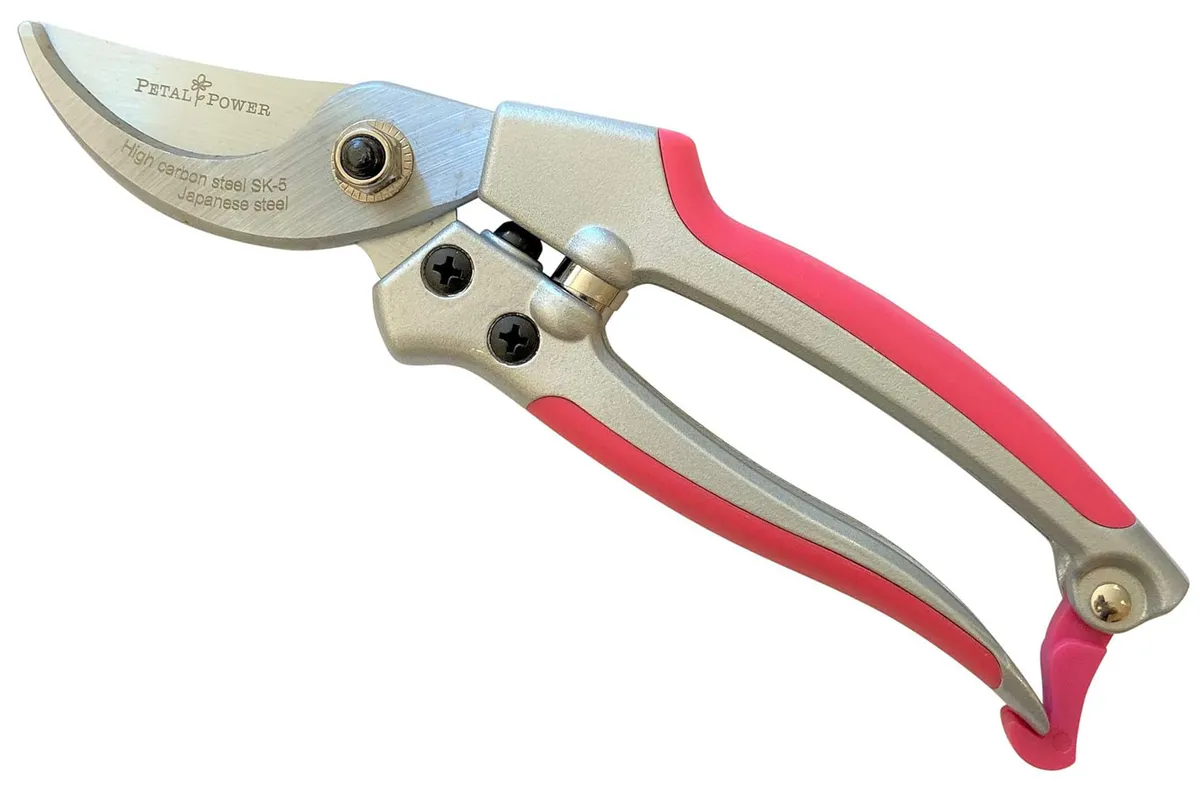 Ladies Garden Secateurs for Small Hands on a white background