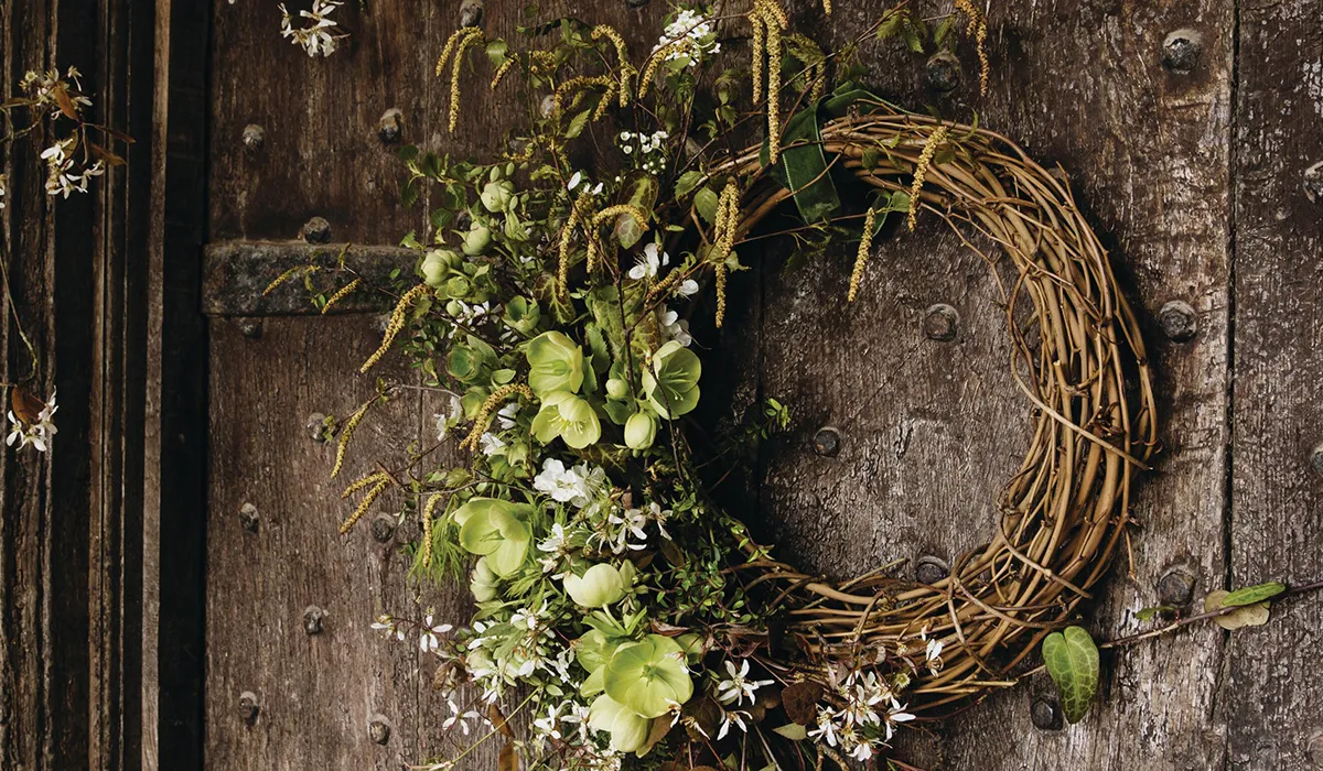 Easter wreath from Jacky Mills