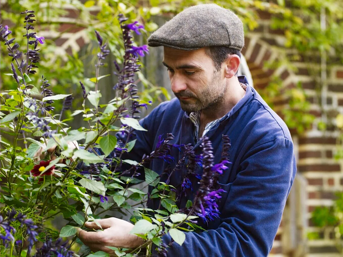 Sissinghurst head gardener Troy Scott Smith
