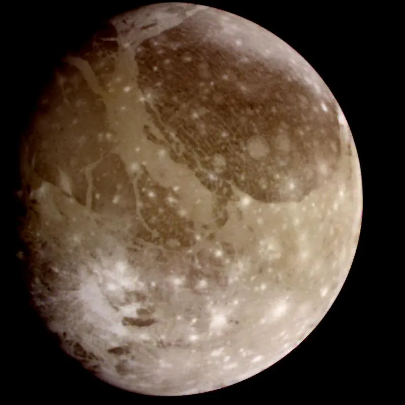 Ganymede © NASA/JPL