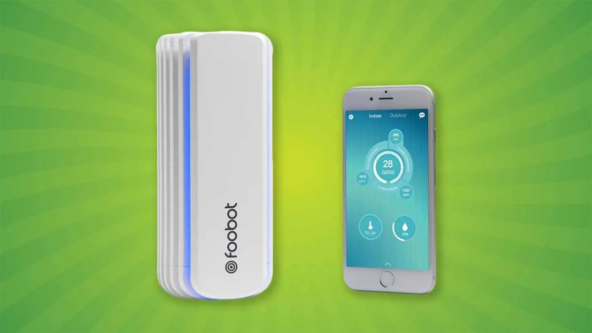 The Foobot air quality monitor is one way to test the pollution levels in your home.