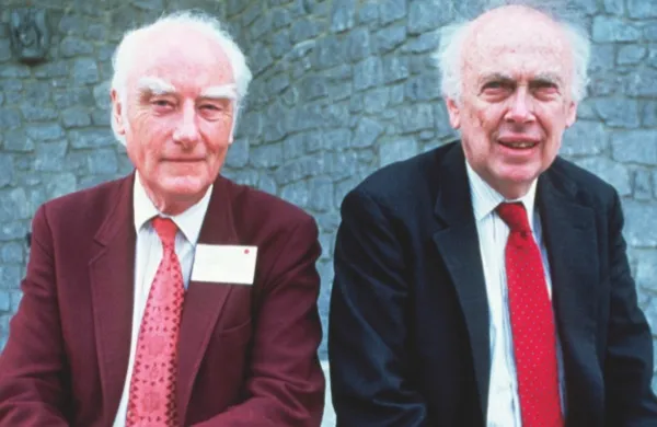 Francis Crick (left) and James Watson © Getty Images