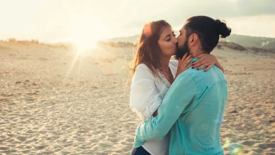 Why do humans show affection by kissing? © iStock