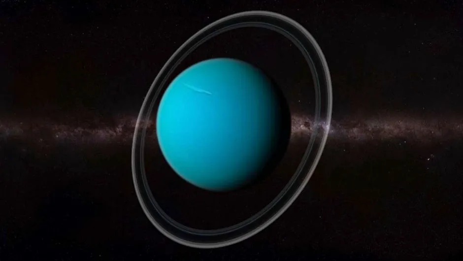 Why does Uranus orbit the Sun on its side? © Getty Images