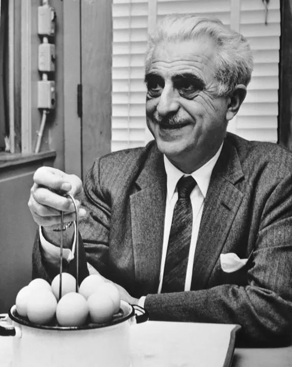 Gregory Pincus, who co-invented the female contraceptive pill, first tested the same hormonal approach on men in 1957 © Bettmann/Getty Images