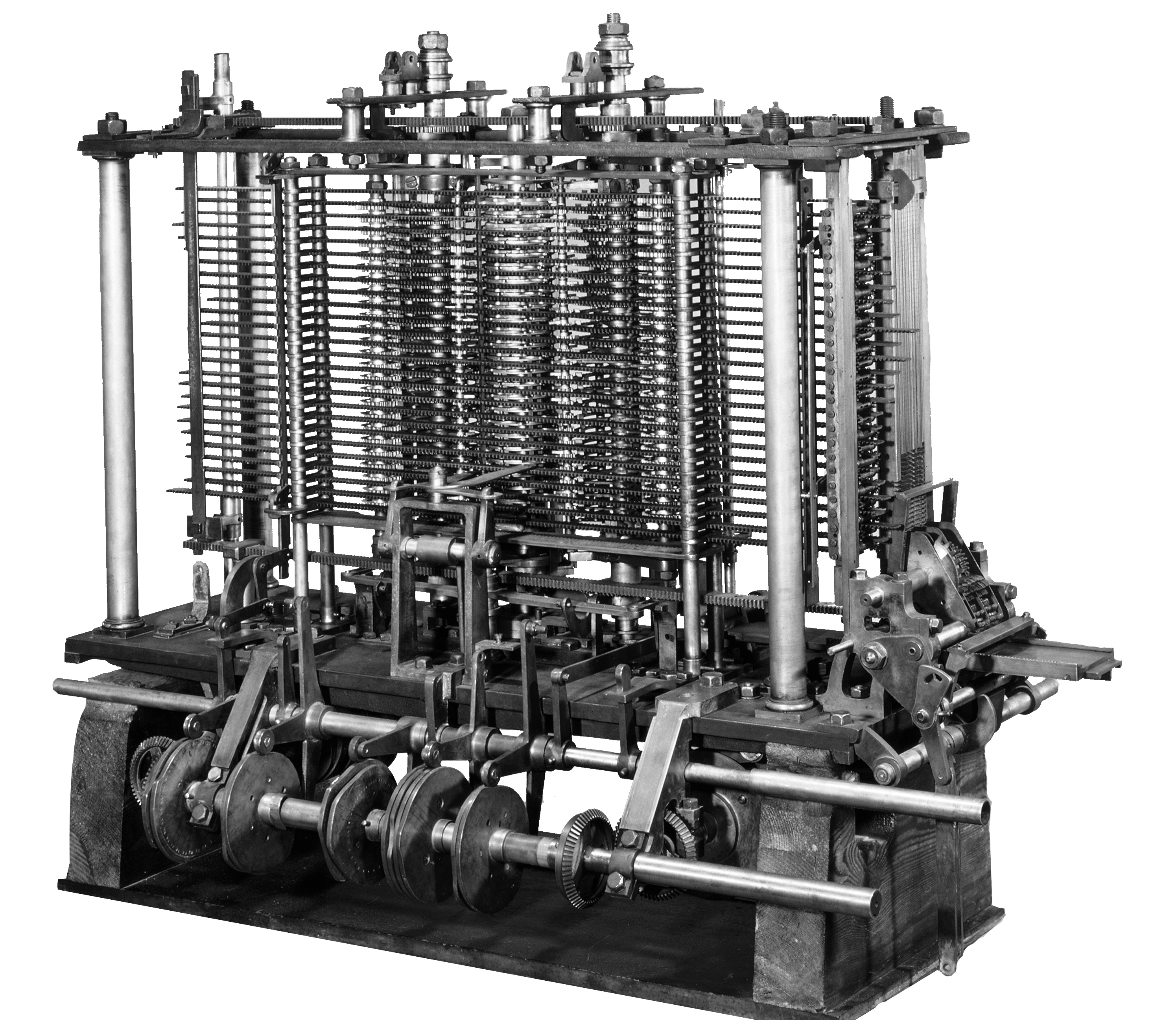 Первый в мире купил. Вычислительная машина Чарльза Бэббиджа. Разостнаф машина Чарльза Бебиджа.