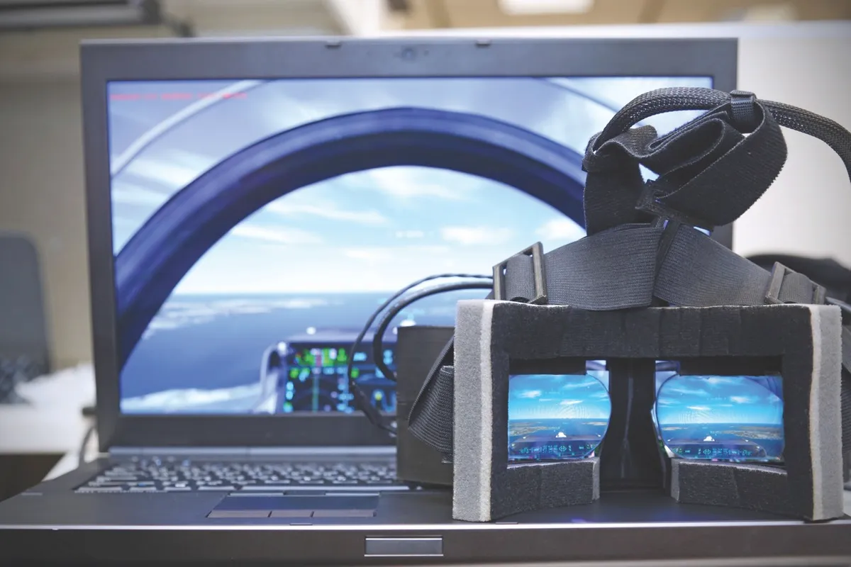 Aircraft simulators are the most tried-and-tested 3D technology on the market © Lockheed Martin