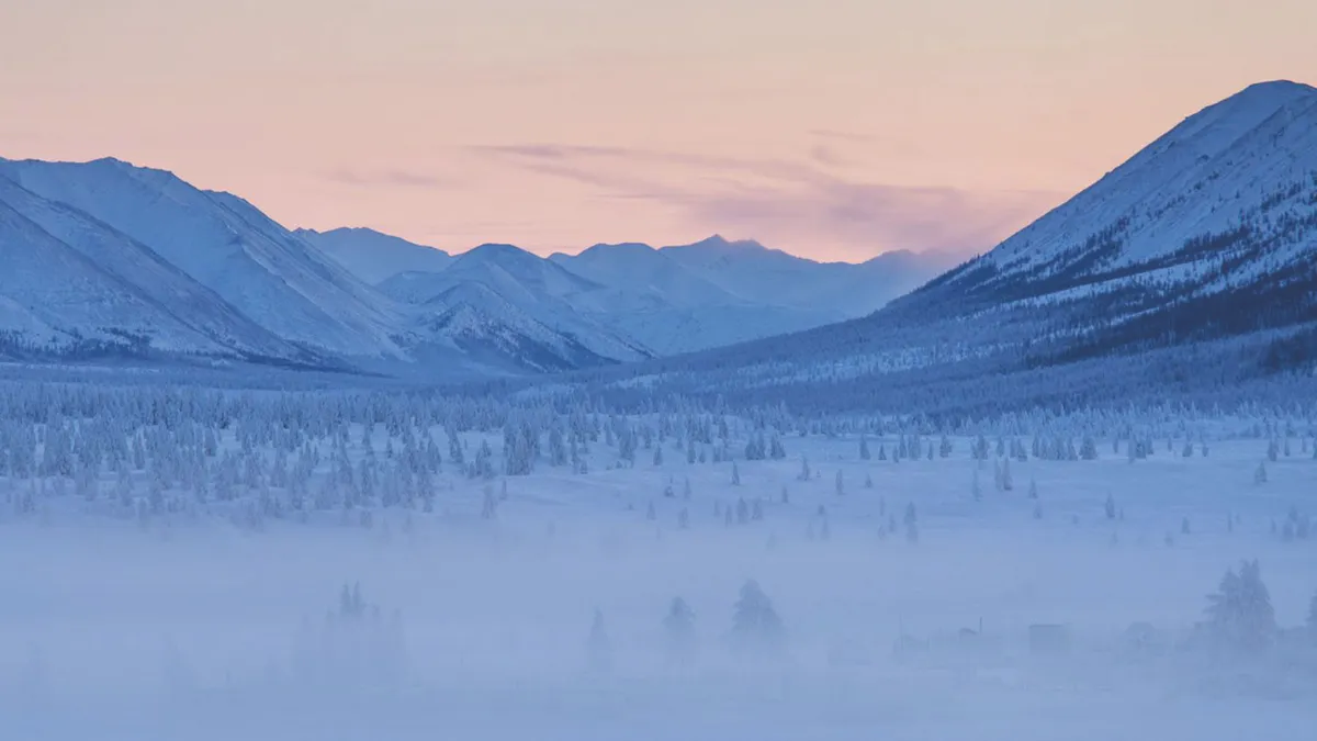 The coldest places in the world - Snag, Yukon (Canada). Snag is a
