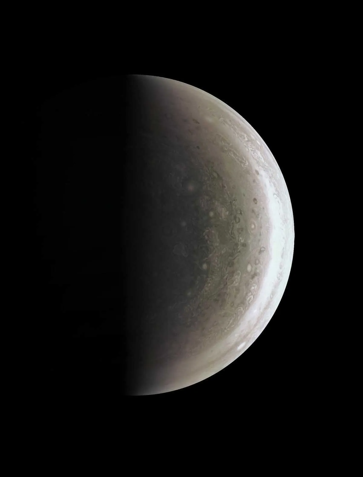 Storms at Jupiter's south pole © NASA/JPL-Caltech/SwRI/MSSS