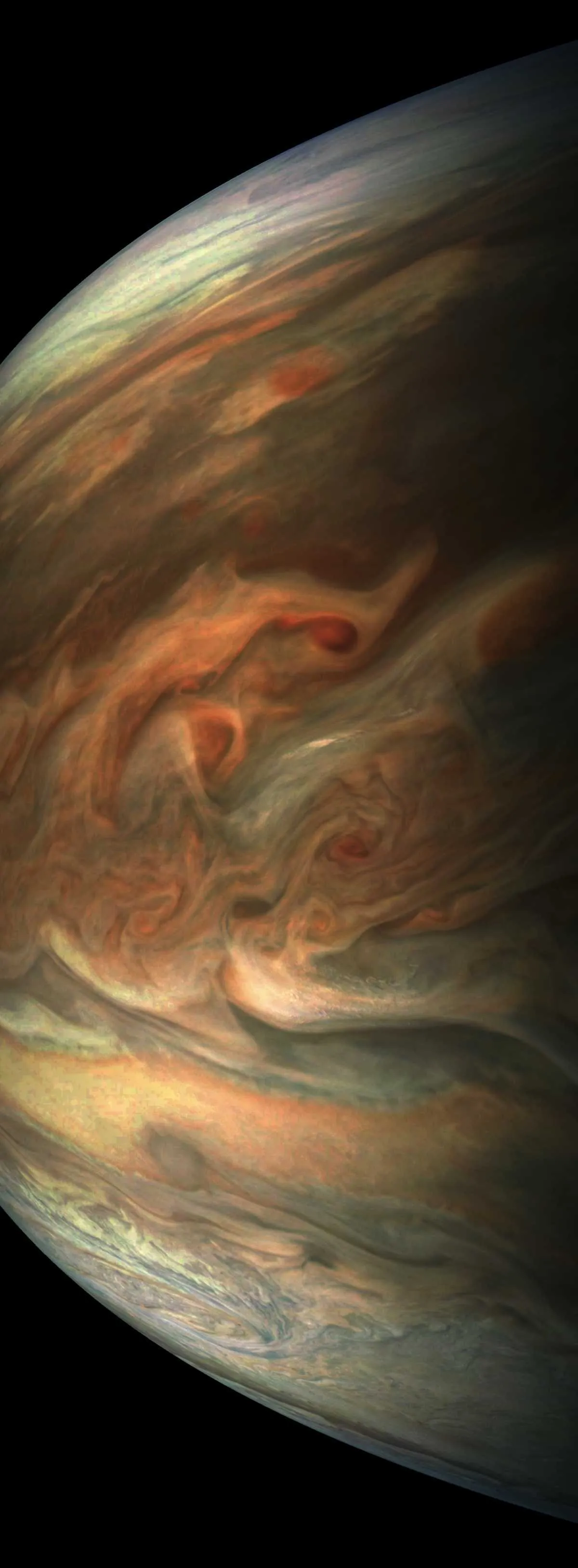 View over Jupiter © NASA/JPL-Caltech/SwRI/MSSS/Gerald Eichstadt