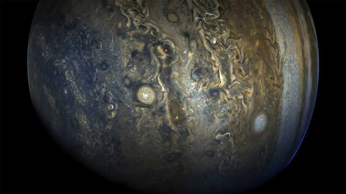 Jupiter's southern hemisphere © NASA/JPL-Caltech/SwRI/MSSS