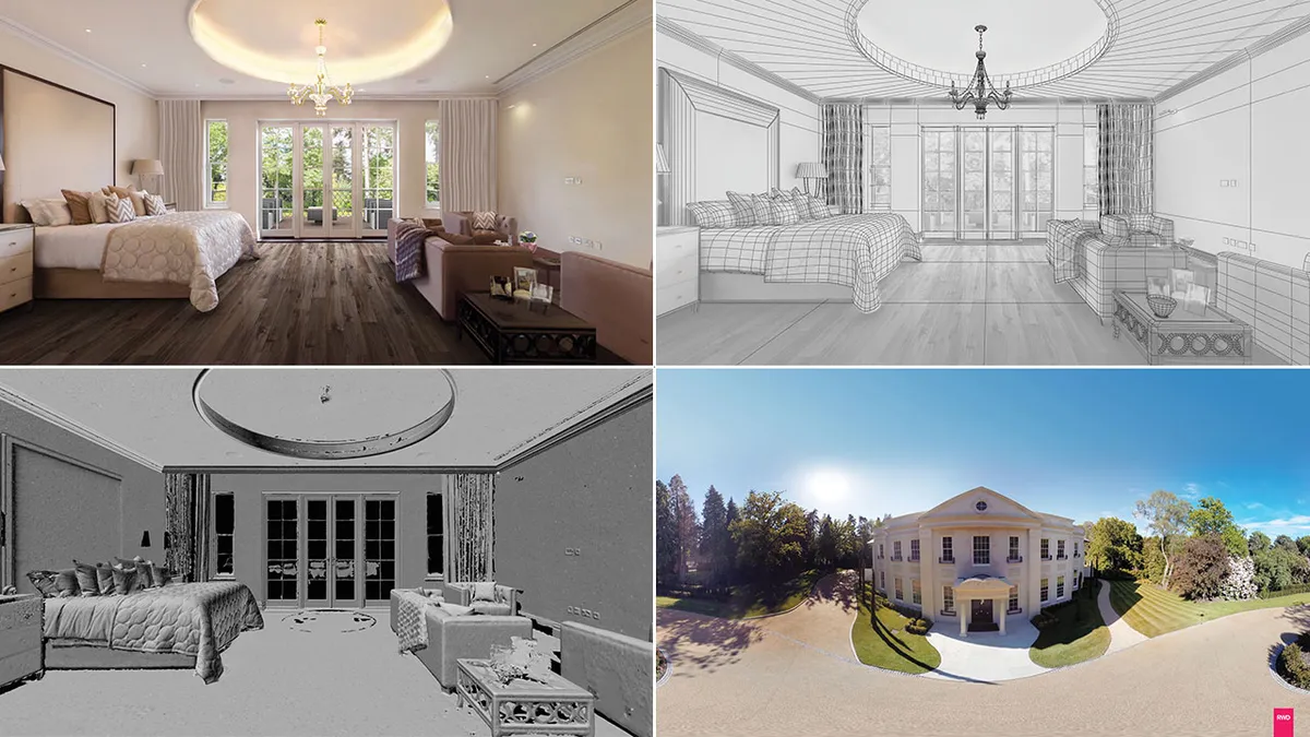 UK estate agents teamed up with VR technology company Rewind to build a virtual reproduction of a £16.75-million Surrey mansion’s interior. Key rooms were scanned, allowing depth data to be combined with photogrammetry for ‘a realistic and important feeling of space and scale’ © Savills Estate Agents