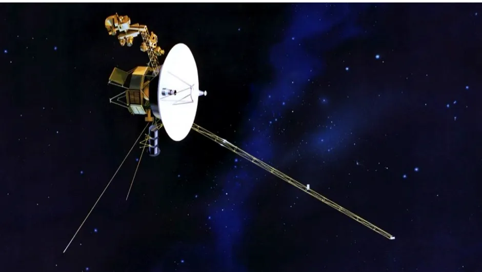 How fast are the Voyager spacecrafts travelling? © NASA