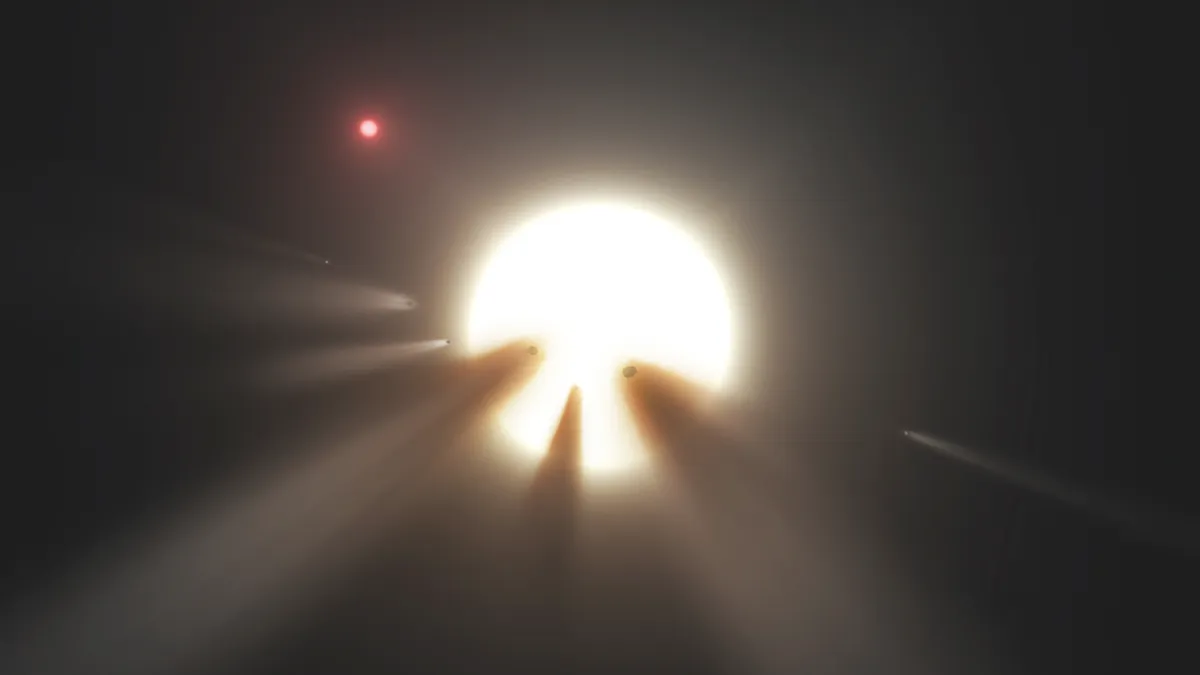 Are aliens building a structure around Tabby’s star? (© NASA/JPL-Caltech)