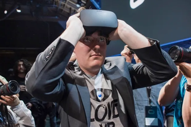 Palmer Luckey, co-founder and creator of the Oculus Rift ( © David Paul Morris/Bloomberg via Getty Images)