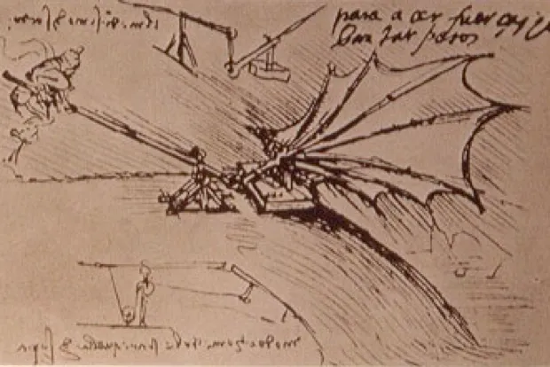 Leonardo da Vinci design for an Ornithopter