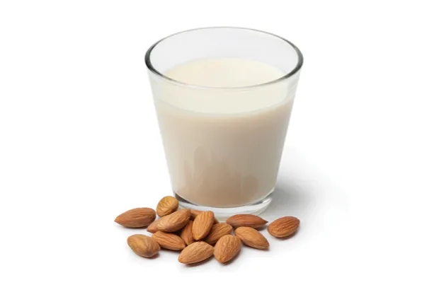 Top 10 most Vitamin D rich foods - almond milk