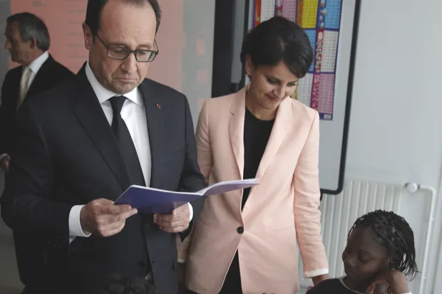 François Hollande says homework is unfair, as it penalises children who have a difficult home environment © Getty Images