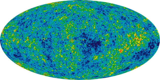 An all-sky map of the cosmic microwave background (image credit: NASA / WMAP Science Team)
