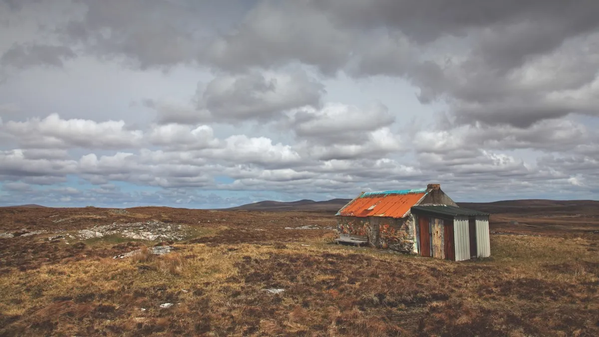Lewis, in Scotland’s Outer Hebrides, has a long tradition of using peat for fuel (© Alamy)