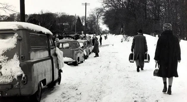 Temperatures in the United Kingdom reached -16ºC in 1962 (Popperfoto/Getty)