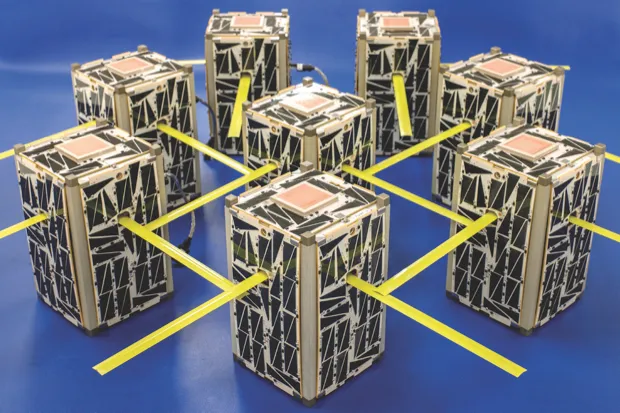 The standardised dimensions of the 'CubeSat' nanostatellites makes them an ideal payload to be launched from a UK site © NASA