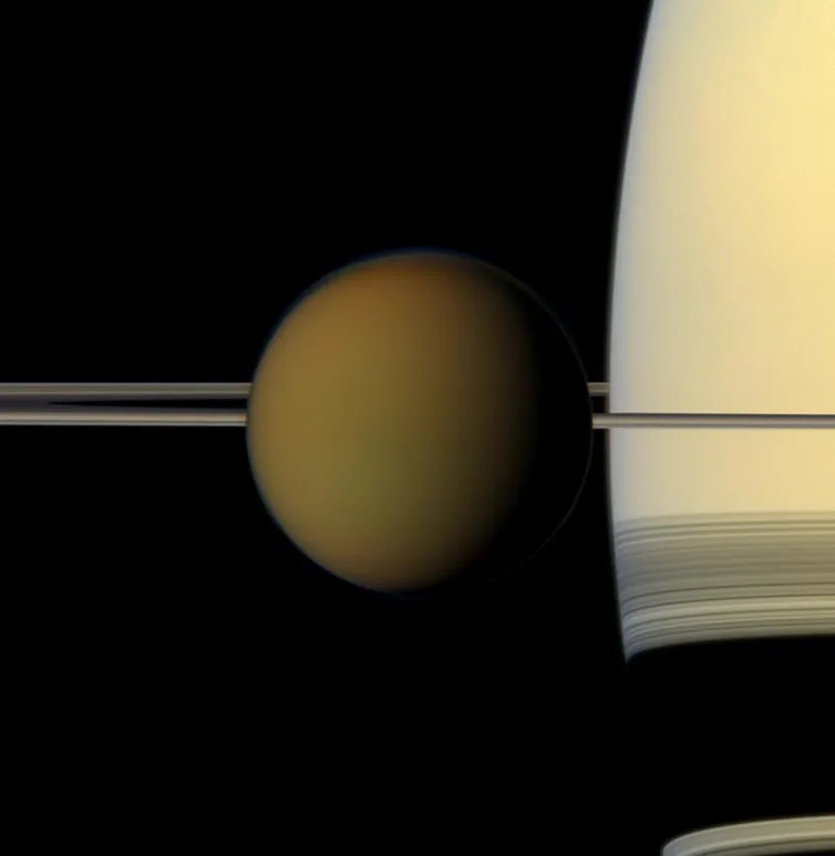Titan seen by Cassini © NASA