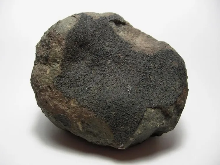 Carbonaceous chondrite meteorite that fell in Mexico in 1969 (weight 520g). H. Raab/wikimedia, CC BY-SA