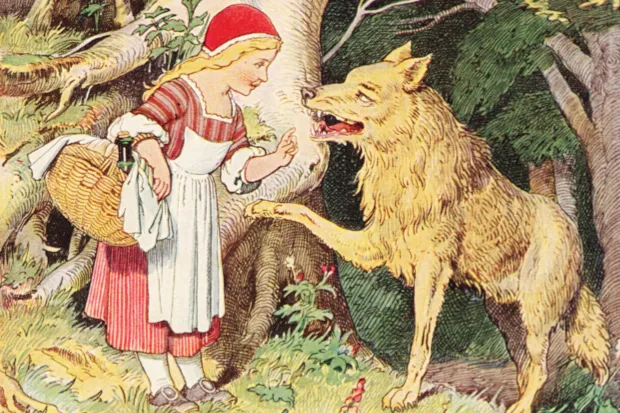 Big, bad wolves are renowned in folklore for causing trouble for characters like Little Red Riding Hood, Peter and the three little pigs © Getty Images
