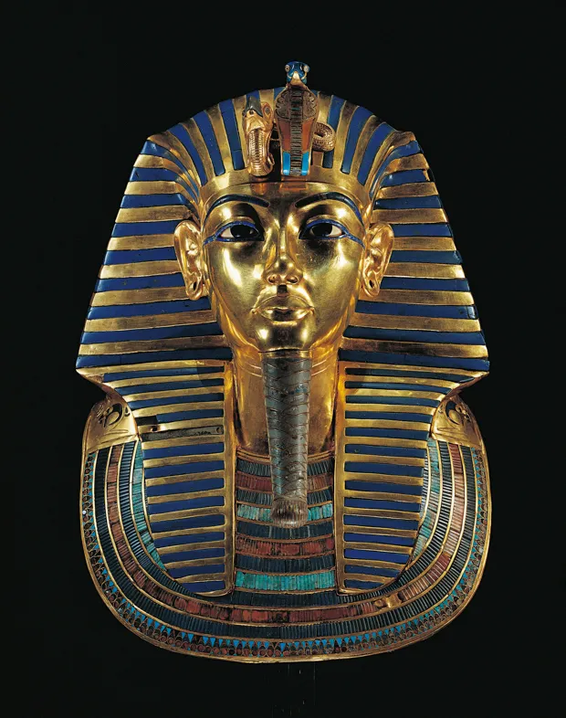 Tutankhamun’s magnificent gold mask © Getty Images