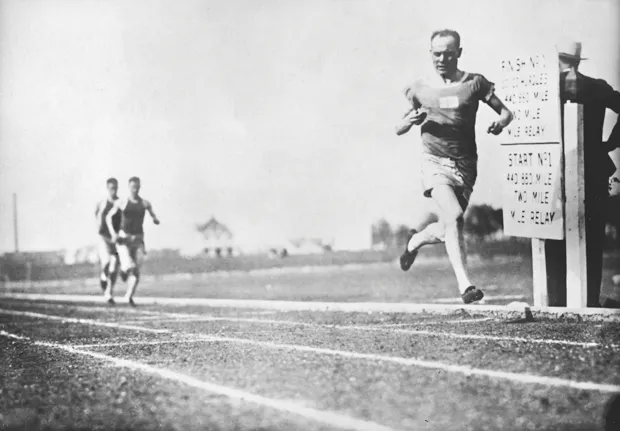 Finnish middle-distance runner Paavo Nurmi incorporated high-intensity interval training into his regime. He broke 22 world records and won nine Olympic gold medals during his career © Getty Images