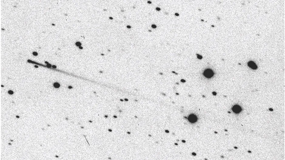 Is it an asteroid? Is it a comet? This object seems to have properties of both © ESO