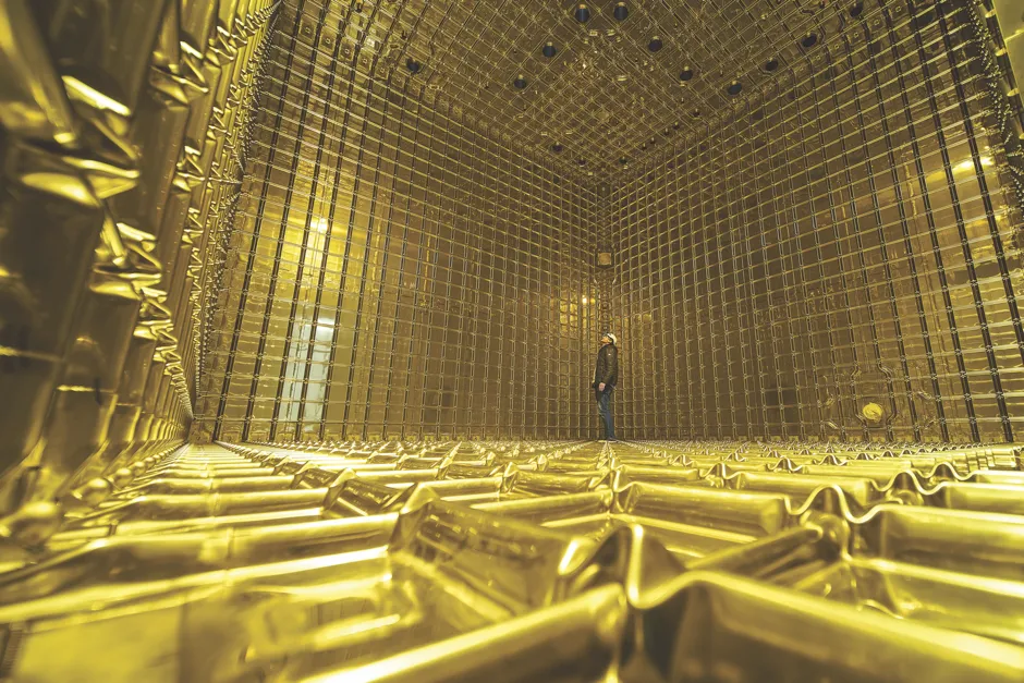 Striking gold © Maximilien Brice/CERN