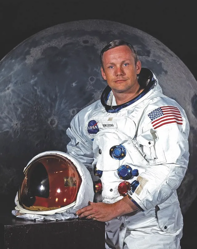 The first man: Neil Armstrong achieved a historic feat by landing and walking on the Moon © Getty Images